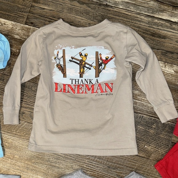 Cardin McCoy Lineman Toddler Bundle Southern Boy shirt long sleeve - Picture 3 of 7
